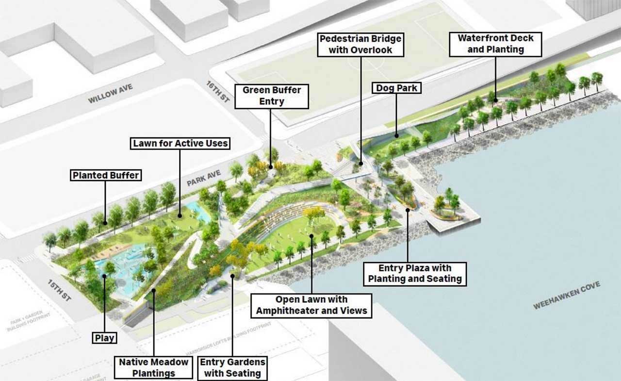Rebuild By Design Infrastructure Project Hoboken Site Plan Map