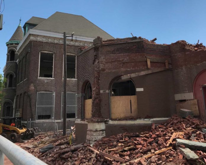 Historic Warren Street School Demolished Newark Img 5373