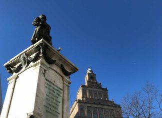 Columbus Statue Removed Washington Park Newark