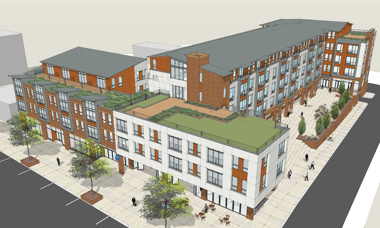 Village Commons 209 Valley Street South Orange Rendering