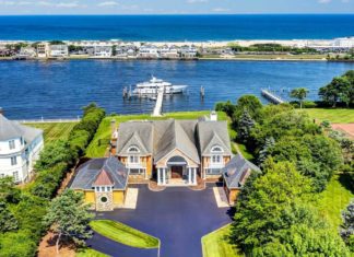 31 Ward Avenue Mansion Up For Auction Rumson Nj Aerial
