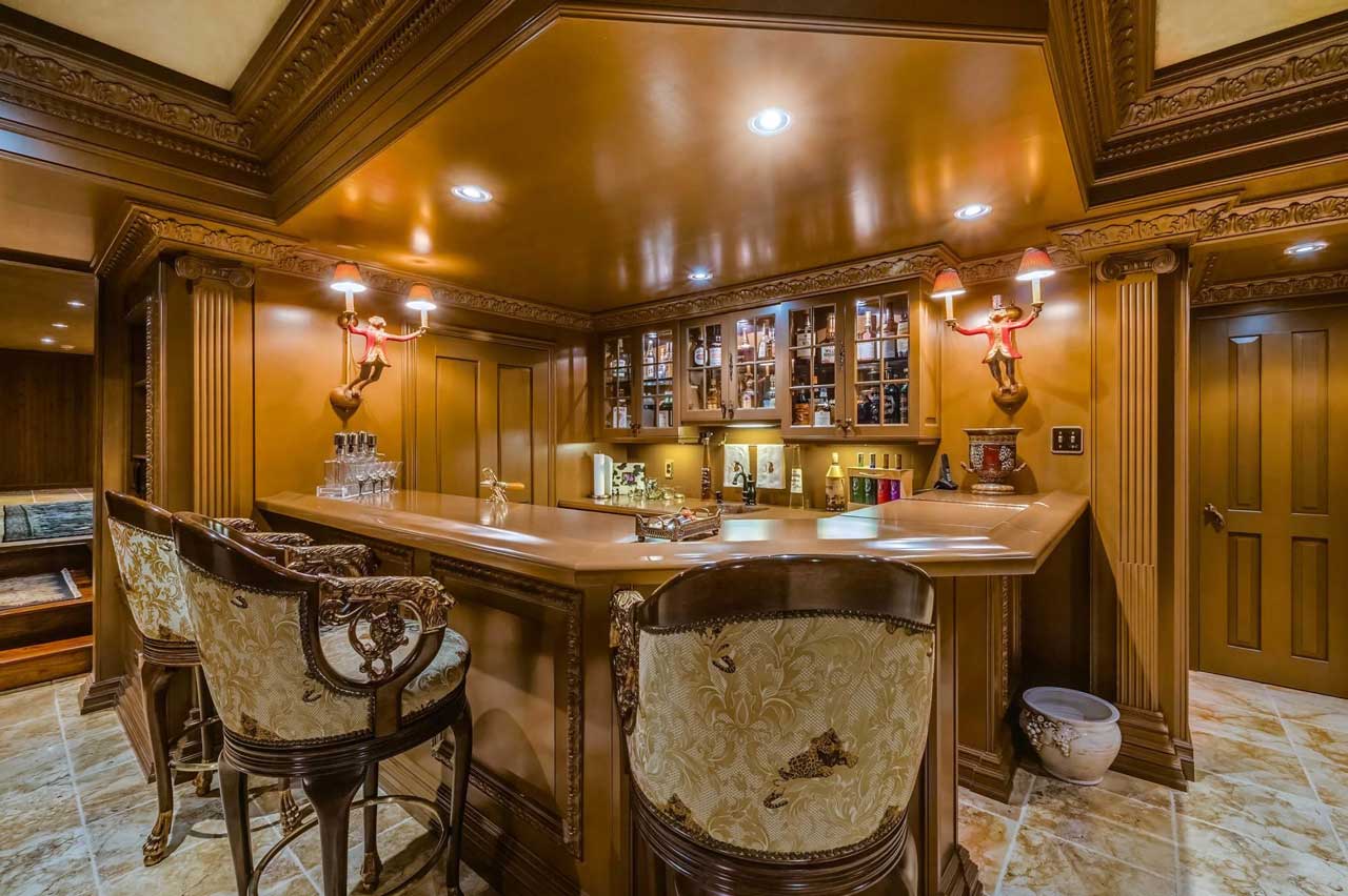 31 Ward Avenue Mansion Up For Auction Rumson Nj Wet Bar