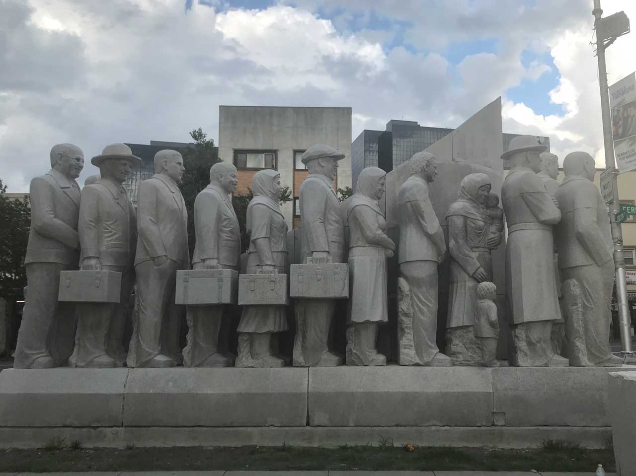 Immigrants Memorial Monument Newark 6435