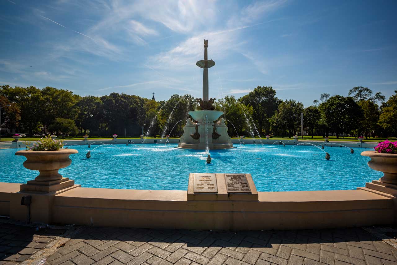 Lincoln Park Fountain Renovation Jersey City