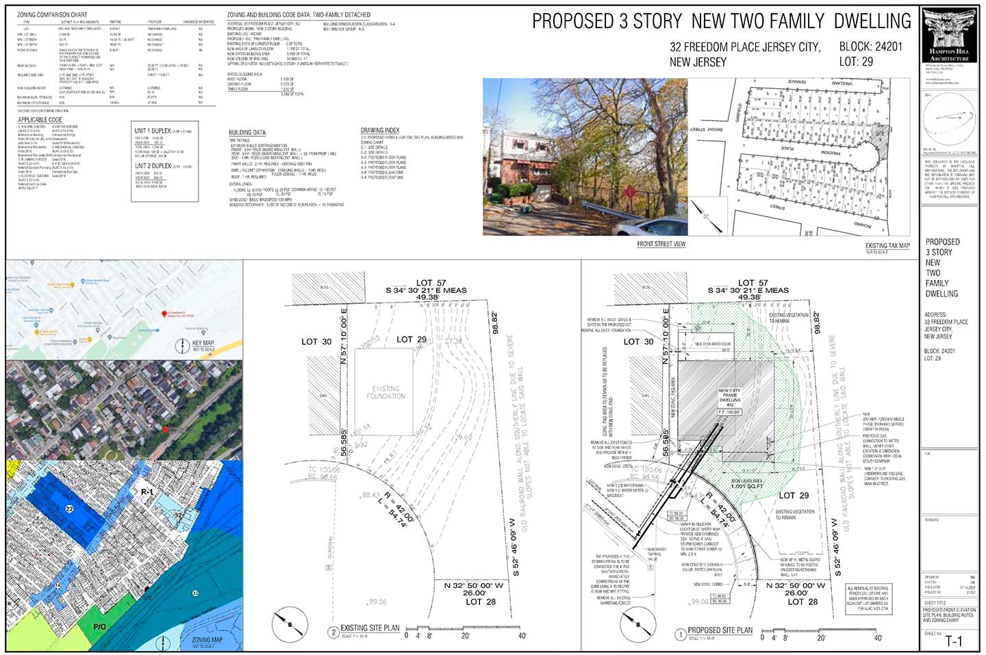 32 Freedom Place Jersey City Site Plans