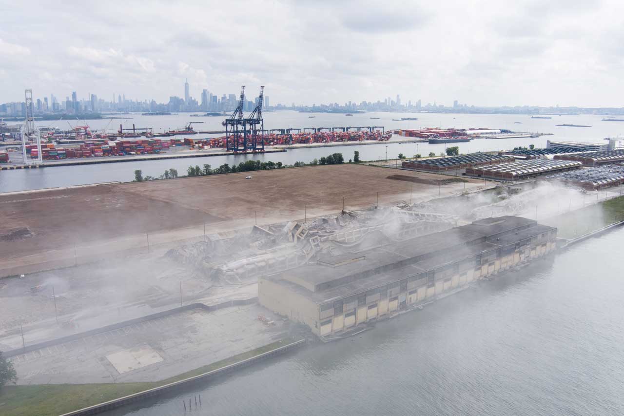Lincoln Logistics Bayonne Military Ocean Terminal Demolition 3