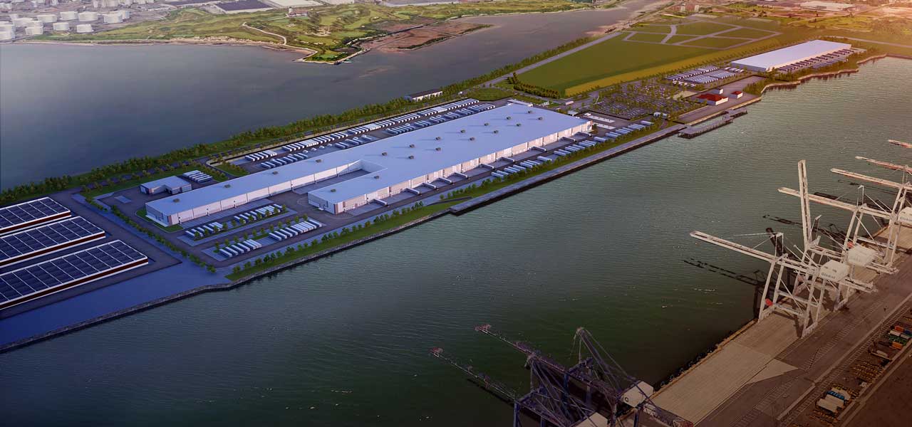 Lincoln Logistics Bayonne Rendering Ups