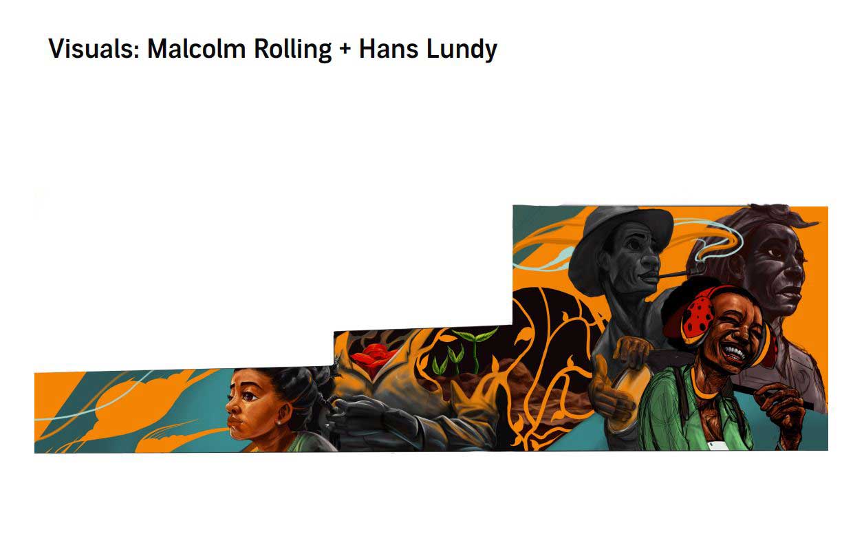 Audible Newark Artist Collaboration Malcolm Rolling And Hans Lundy