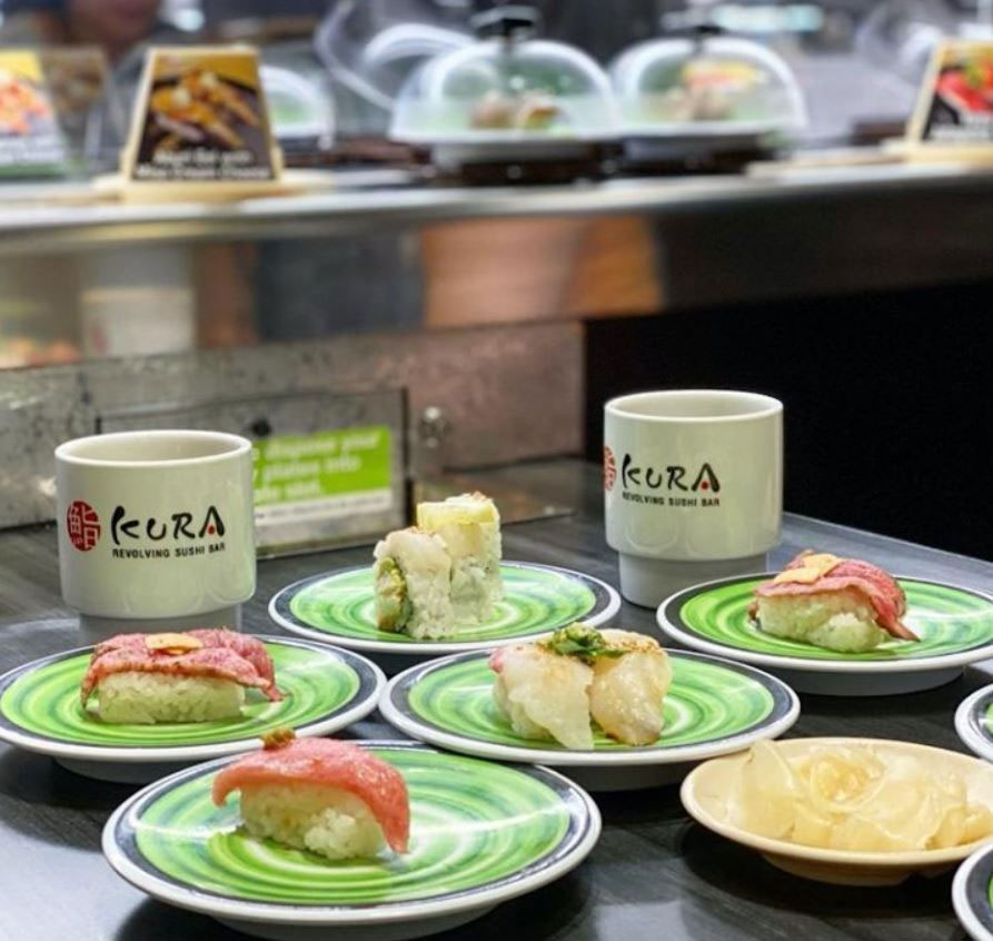 Kura revolving sushi outlet bar