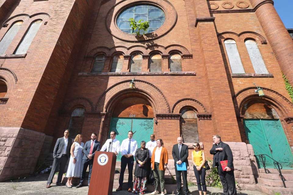St. Lucy's Homeless Facility Jersey City Ground Breaking