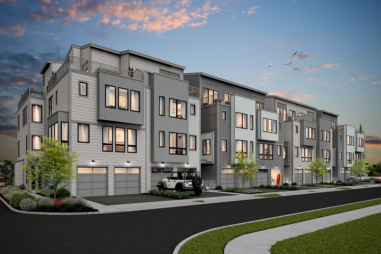 The Cove At Asbury Park The Cove At Asbury Building 1 Rear Elev Dsk