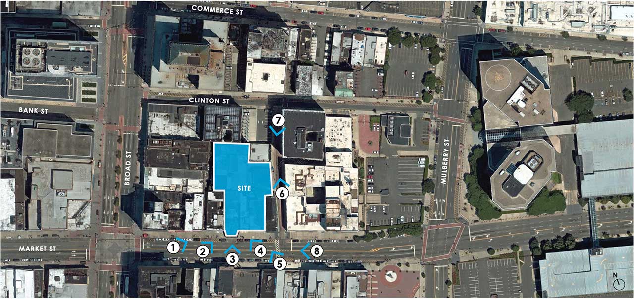 Paramount Theater Development Newark Site Map