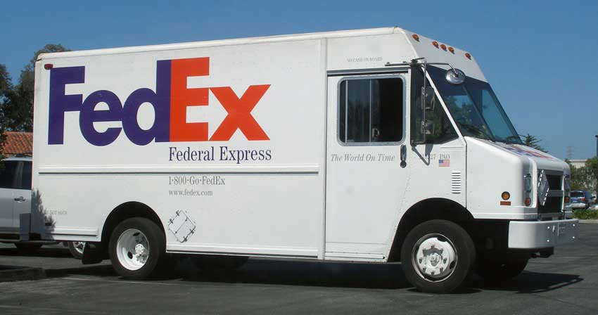 Fedex Express Truck Wikimedia Commons