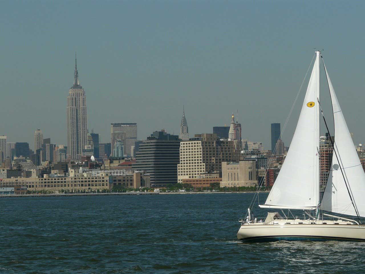 Sailing On The Hudson River