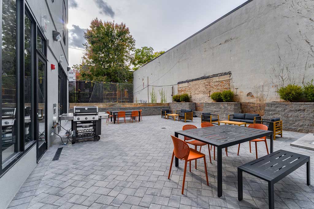 Moxie Studio Rentals Journal Square Jersey City Patio