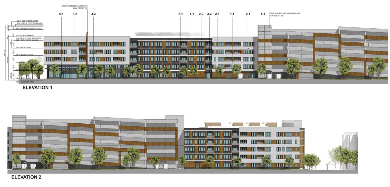 Port Liberte 1 Constellation Place Jersey City Elevations