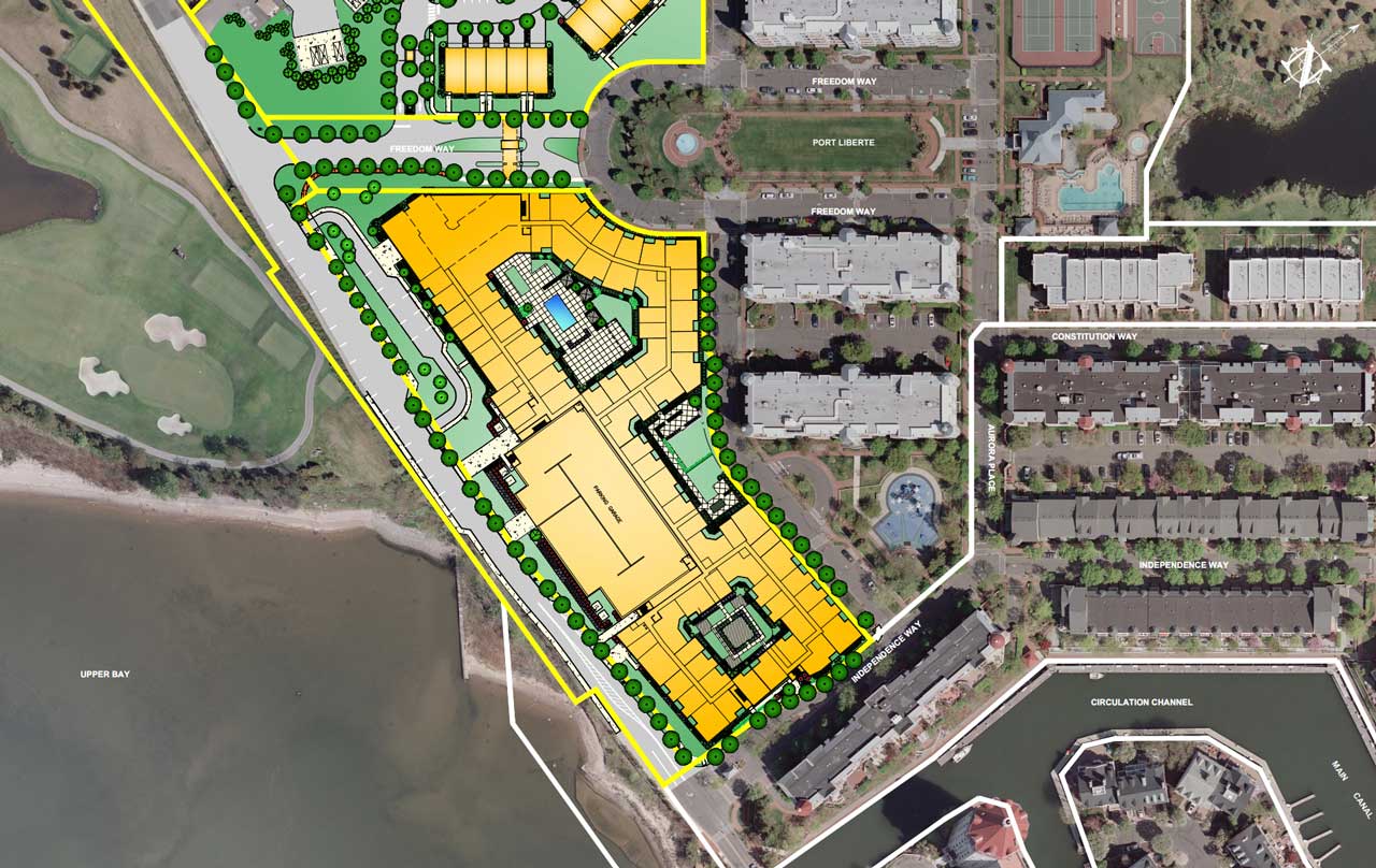 Port Liberte 1 Constellation Place Jersey City Site Plan