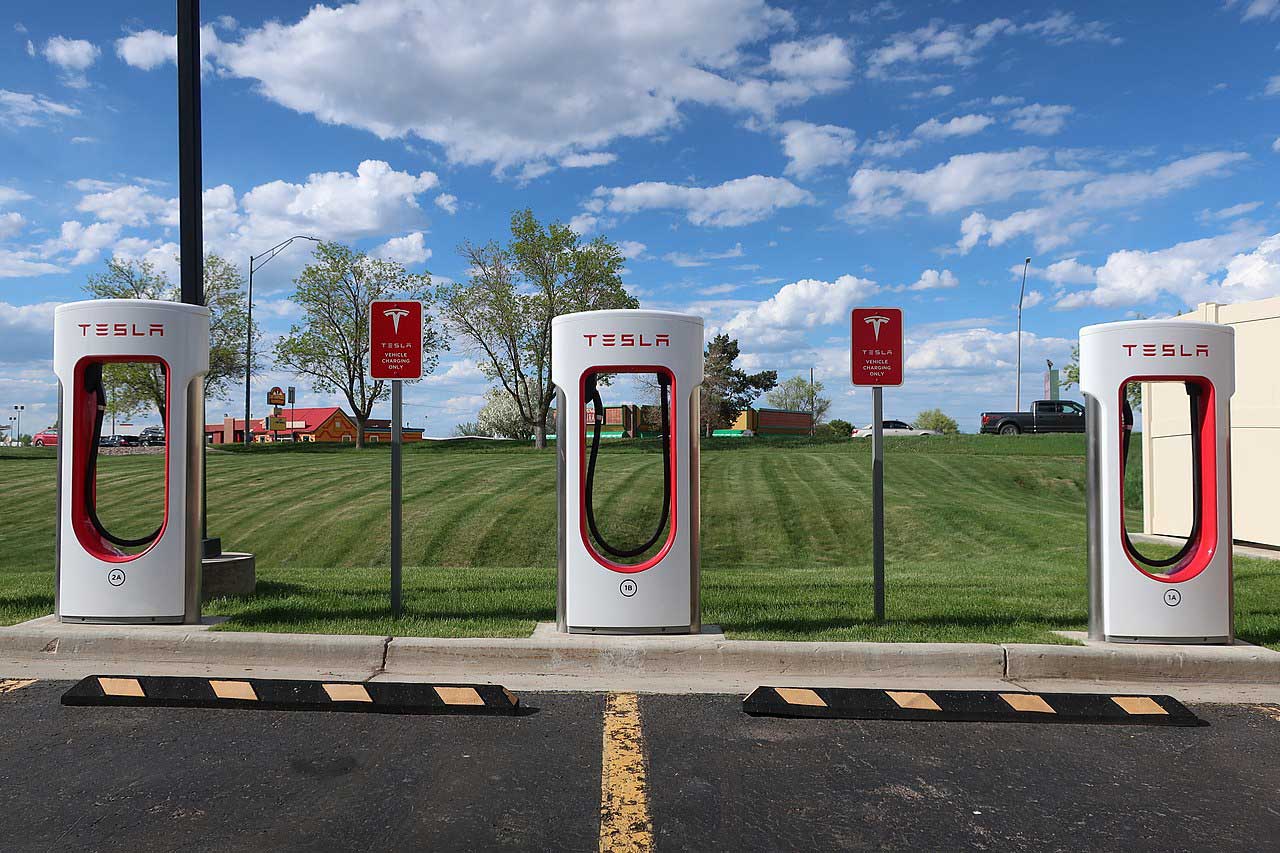 Tesla Supercharger Stations Wikimedia Commons