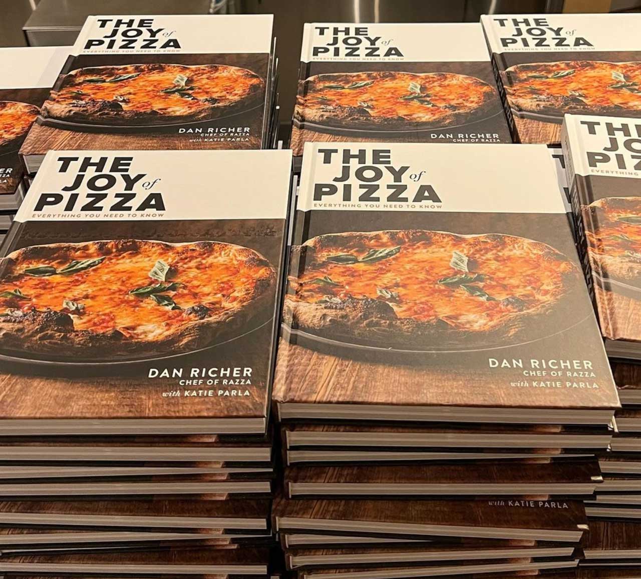 The Joy Of Pizza Cookbook Dan Richer Razza Jersey City