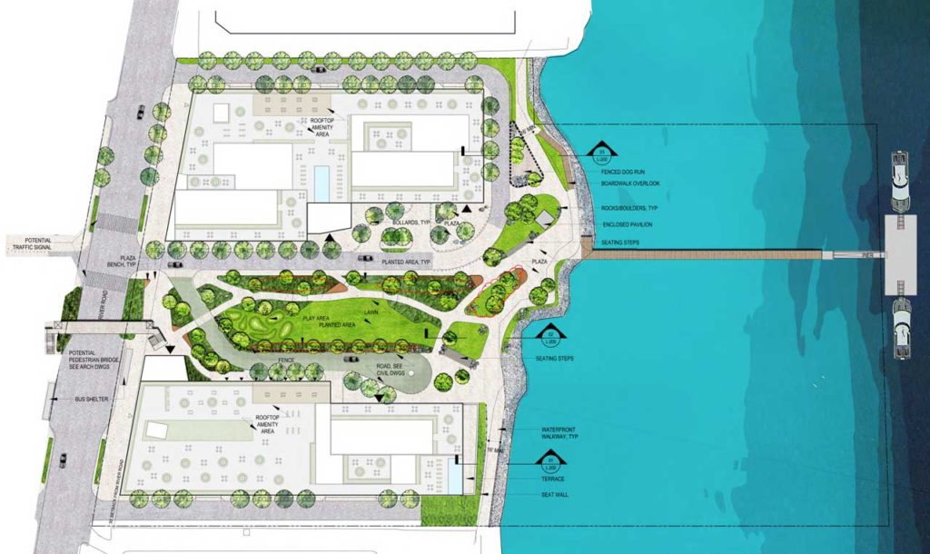 615 River Road Edgewater Nj Rendering Aerial