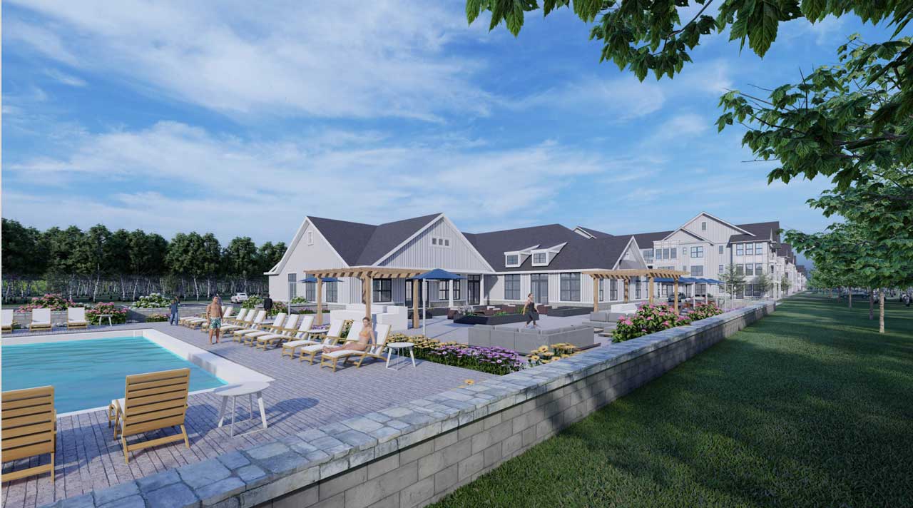 Colts Neck Manor Rendering Nj Clubhouse