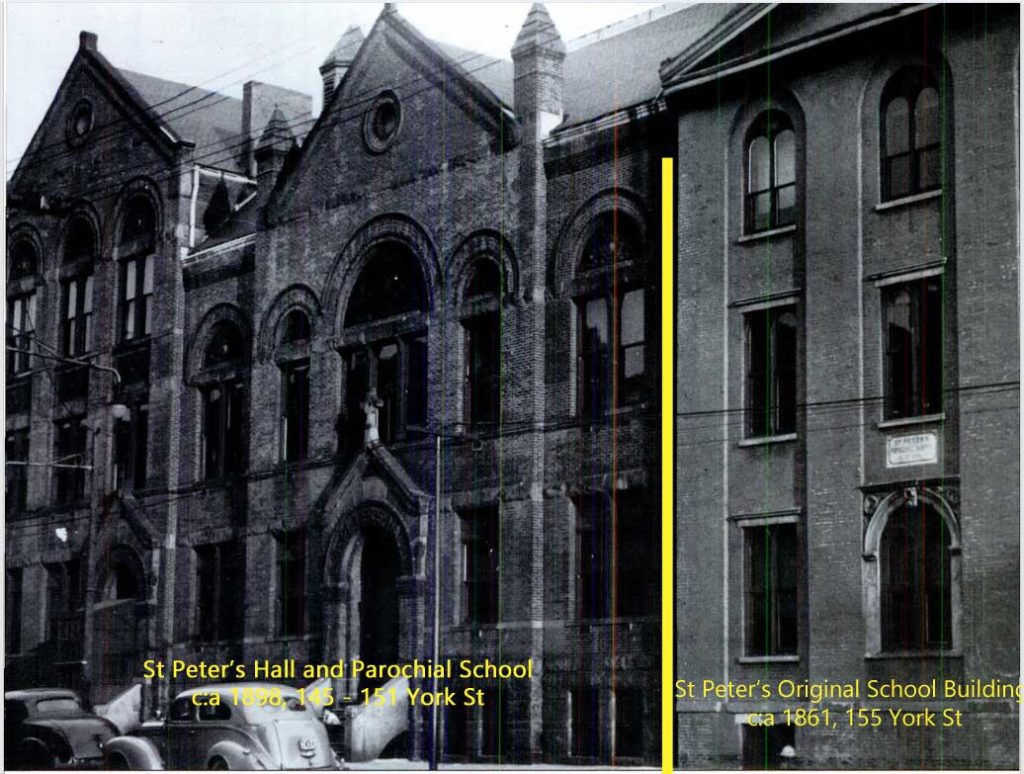 Jersey City St Peters Hall Historic Photo