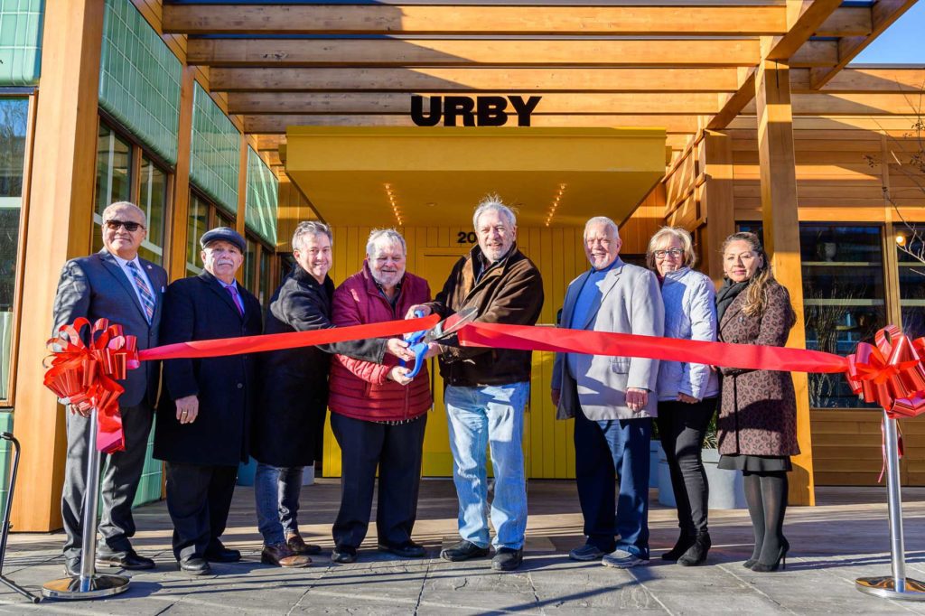 Urby Apartments Harrison Nj Ribbon Cutting