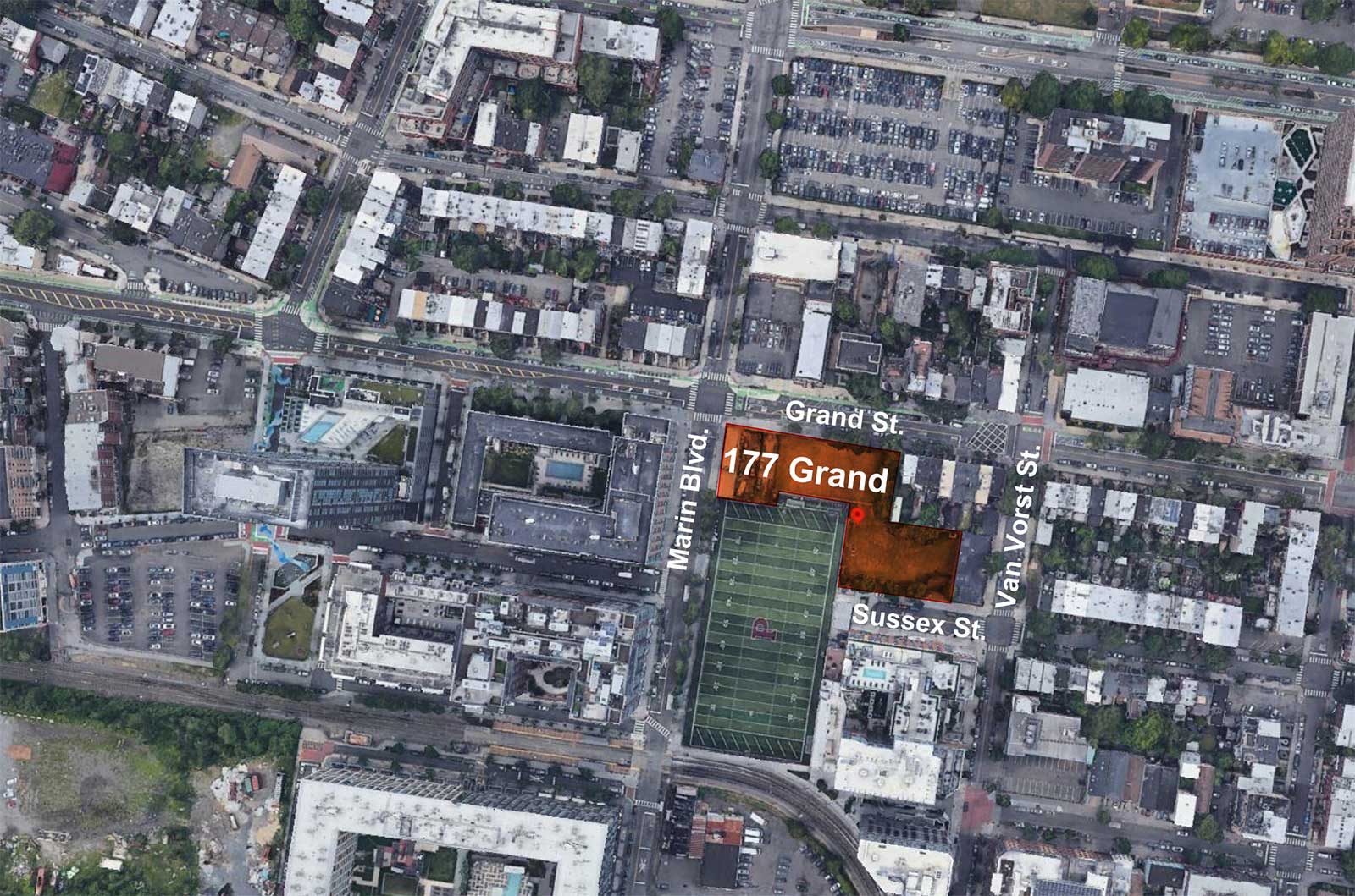 177 Grand Street Jersey City Site