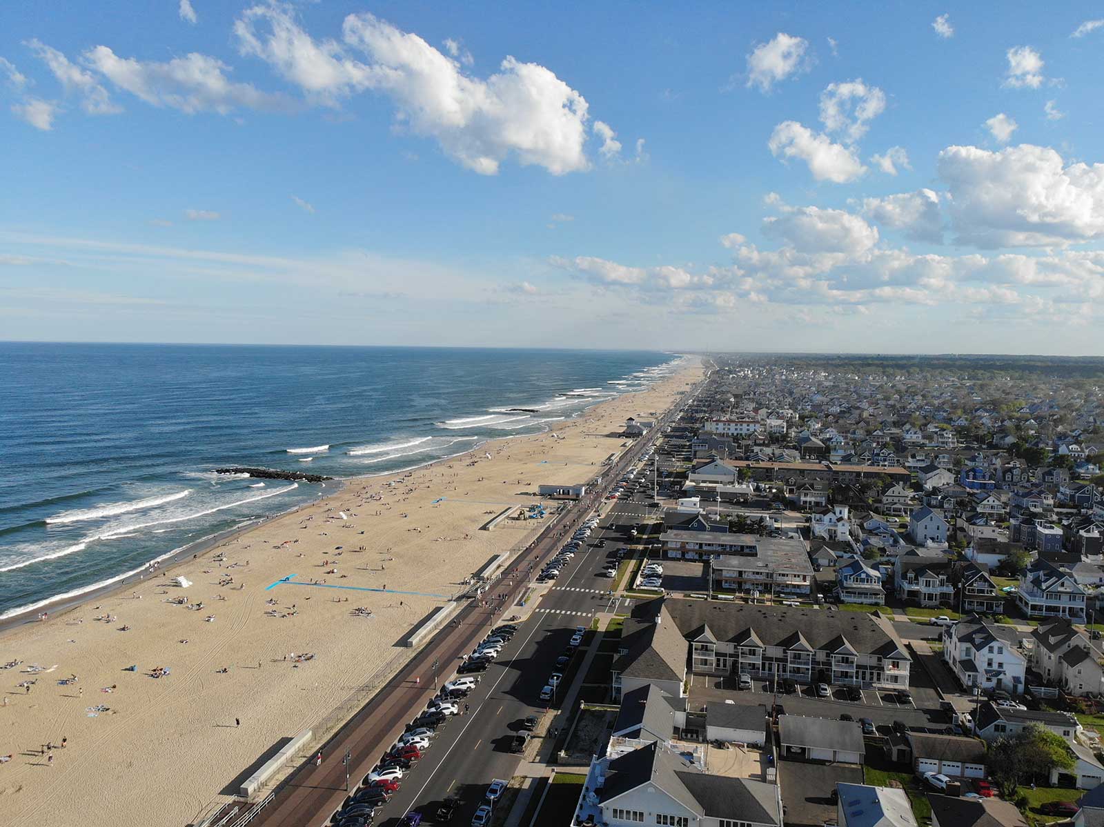 boardwalk & beach long branch new jersey, World War II-era …