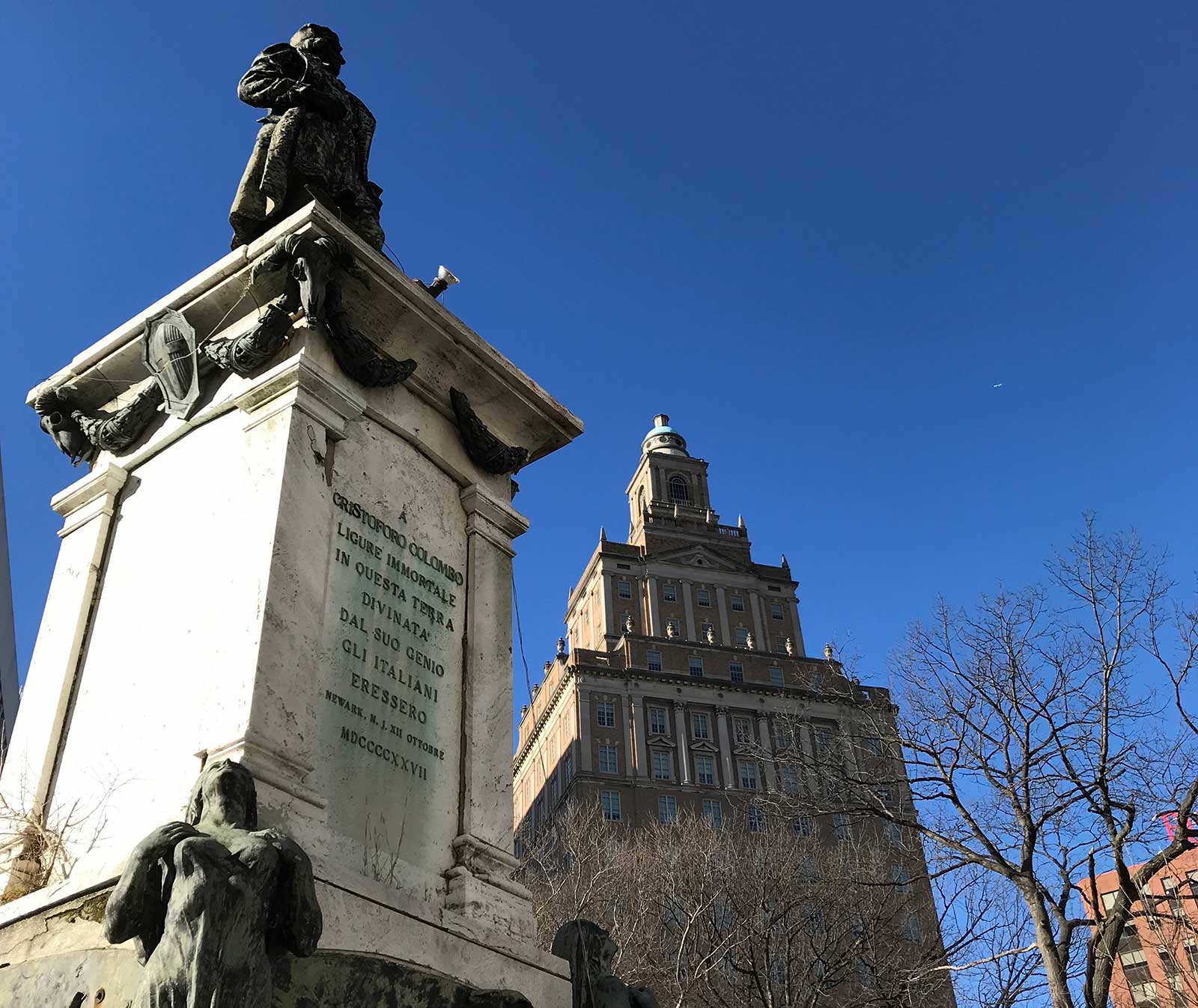 Columbus Statue Newark Removed