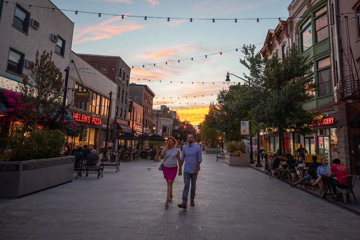 Jersey City Pedestrian Plaza Finished