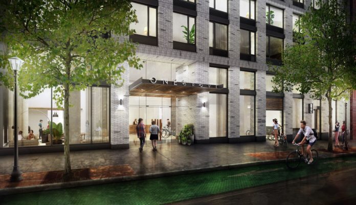 12-Story One Grove Street Development Tops Out in Jersey City One Grove Jersey City Rendering 5