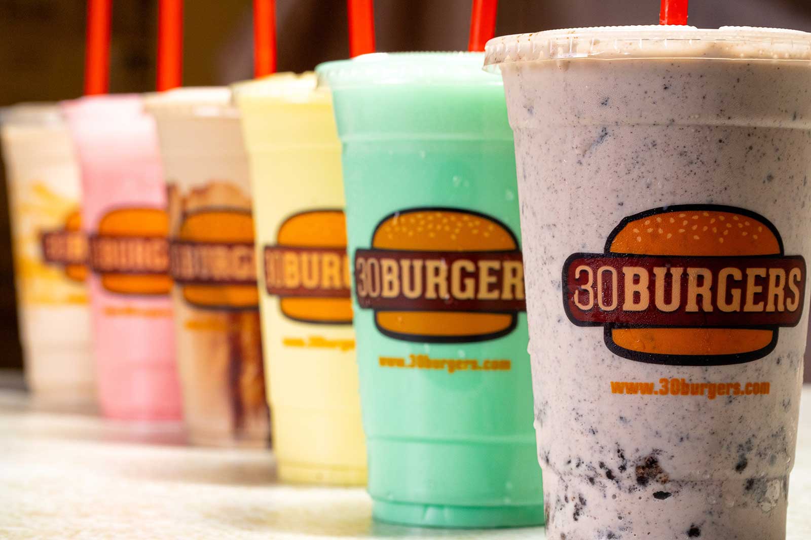 30 Burgers Hoboken Shakes