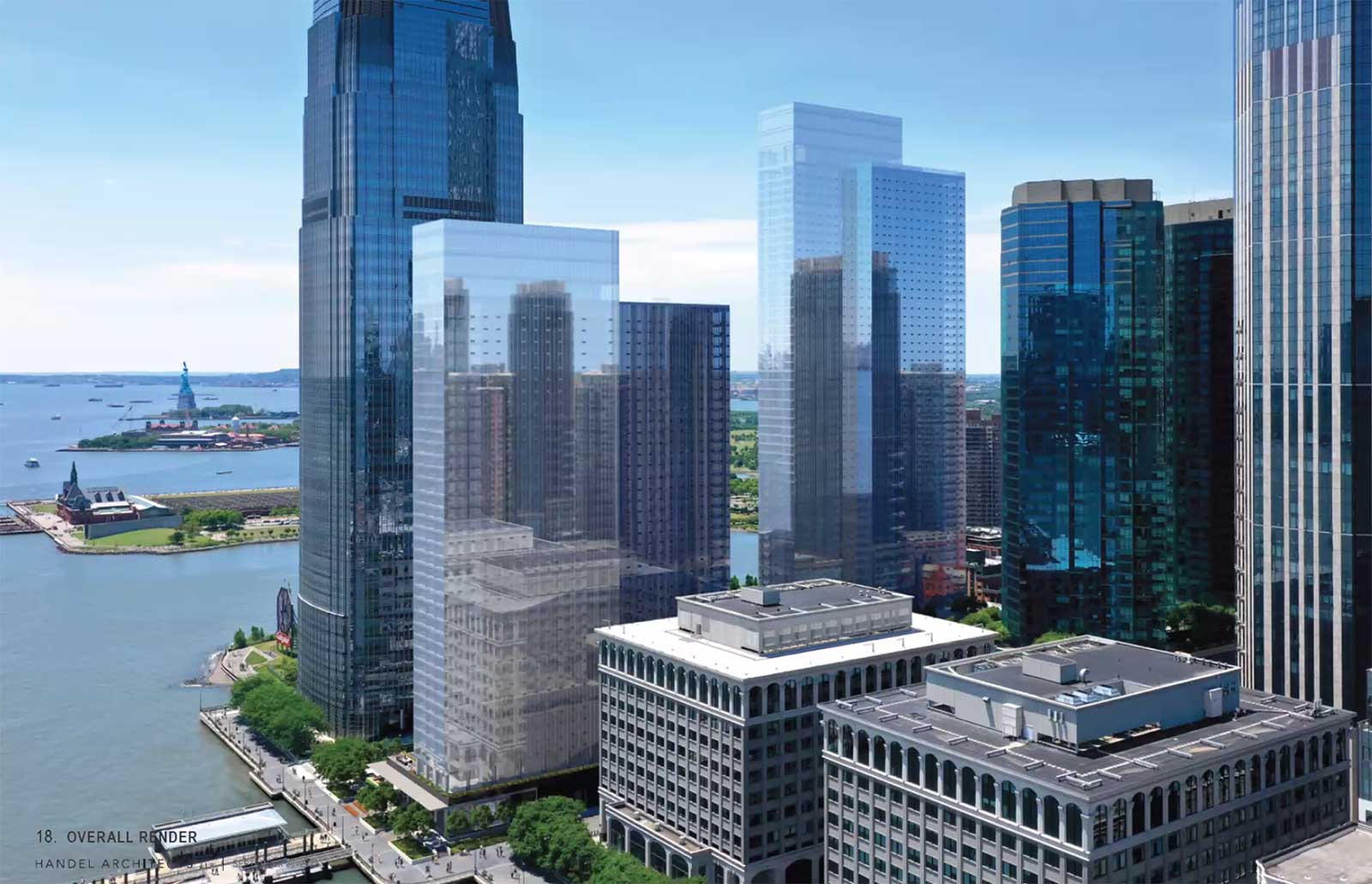 Two new residential towers proposed for Jersey City waterfront