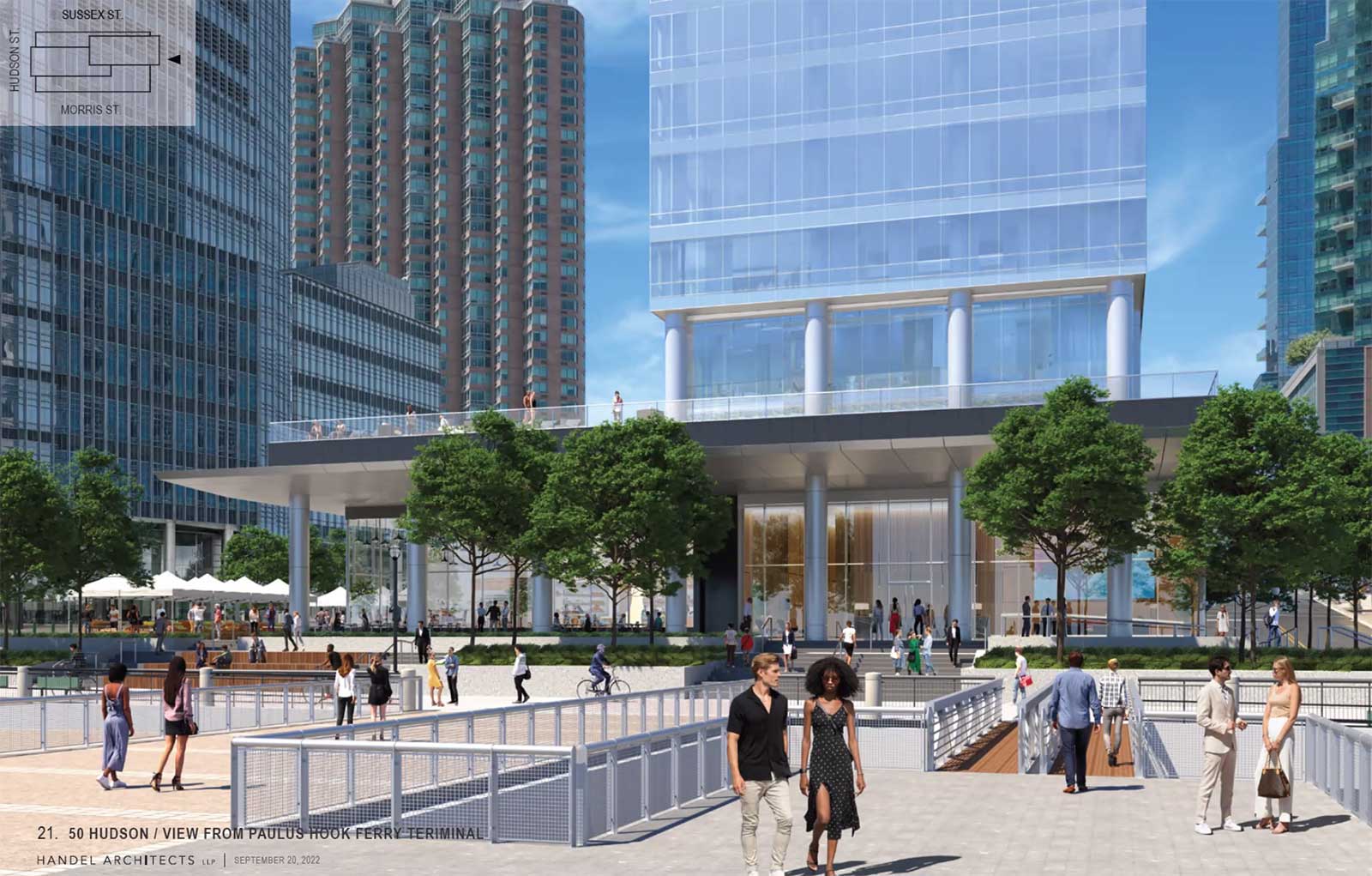 Goldman Sachs Towers Jersey City Rendering