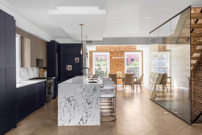 Spectacular Condos Redefine Elegance and Luxury in Van Vorst Park, Jersey City 8 Bright Street Unit A Jersey City Kitchen