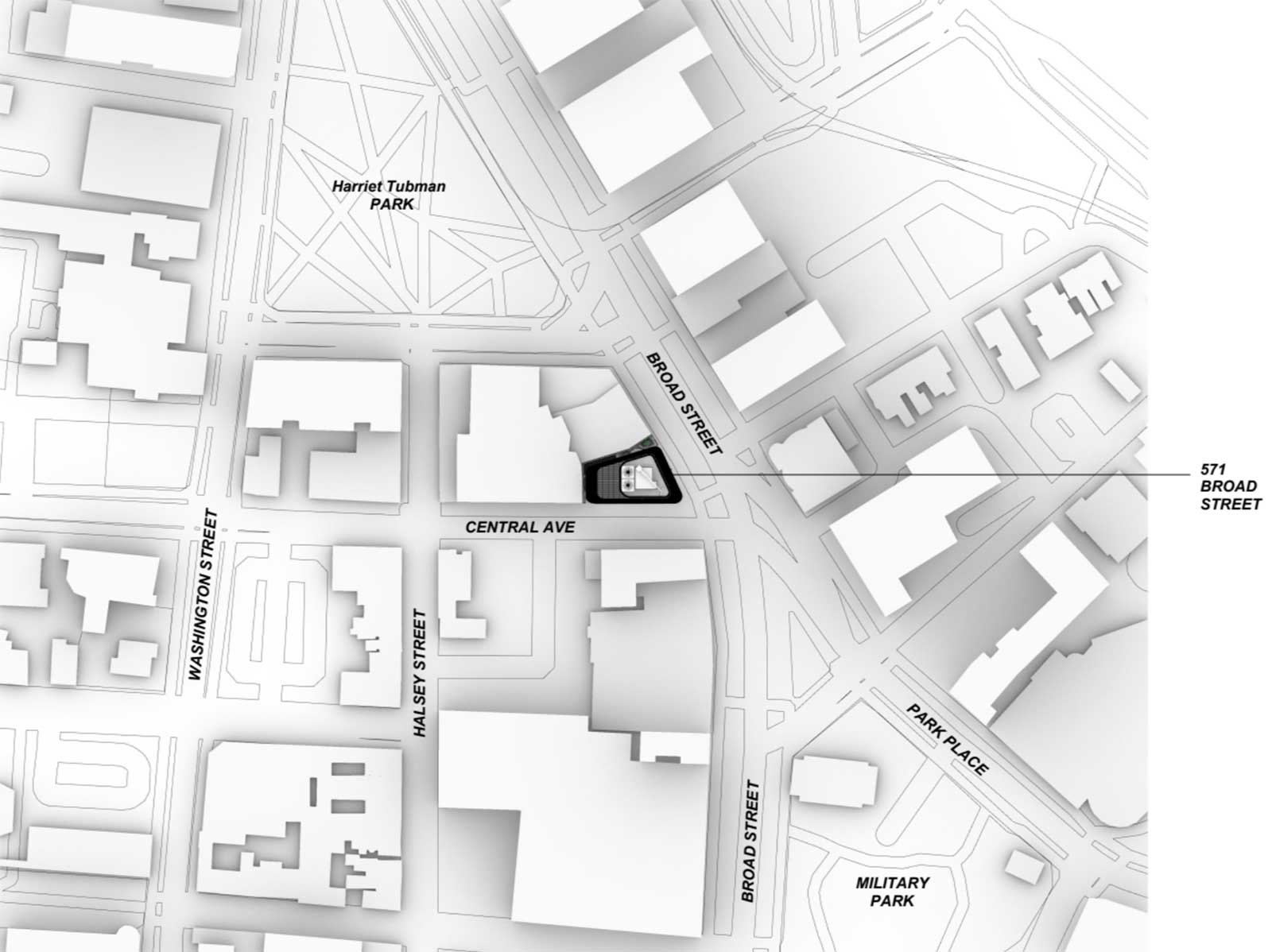 Arc Tower Newark Site Map