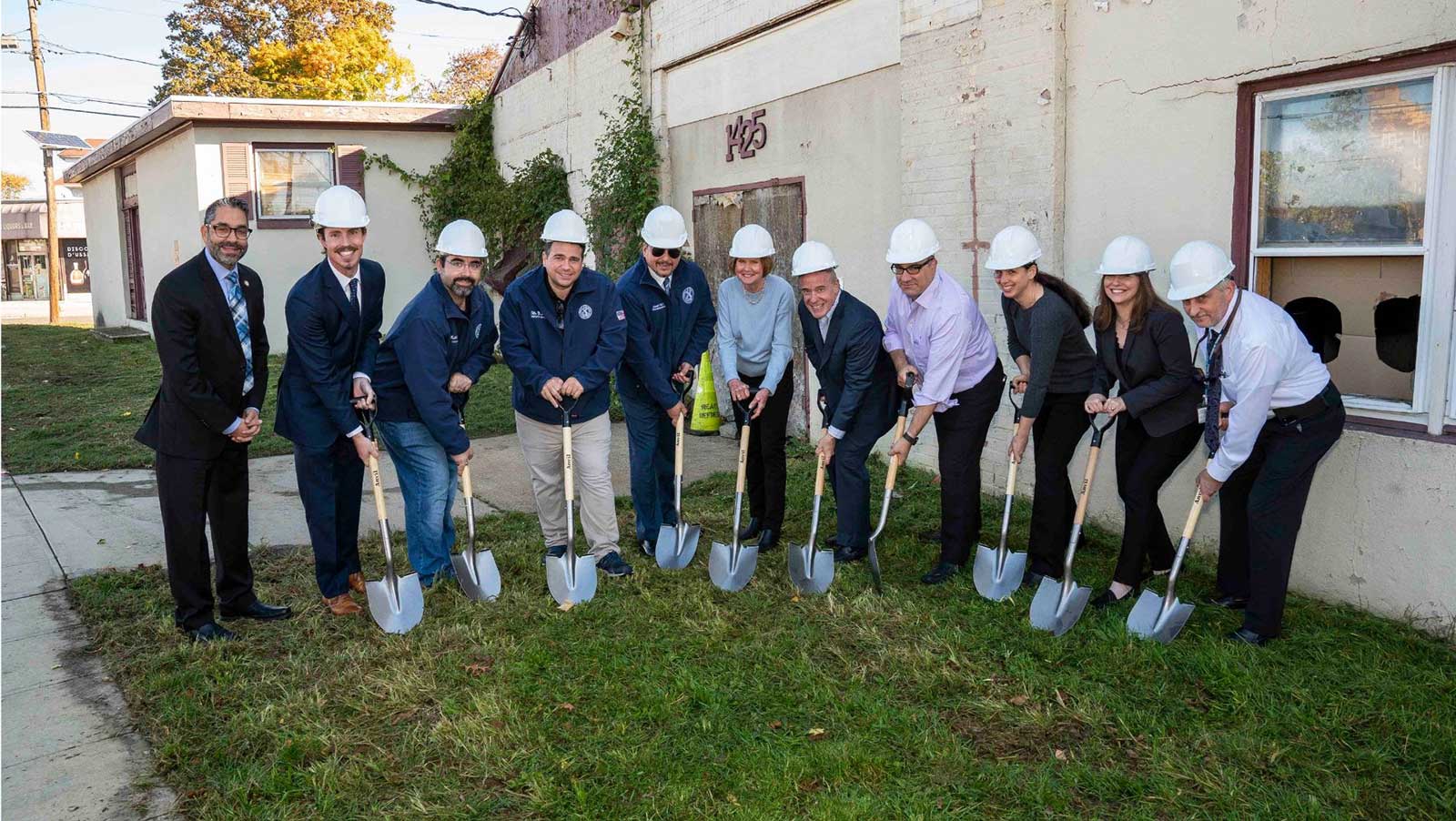 Senior Housing 1425 Teaneck Road Teaneck Groundbreaking