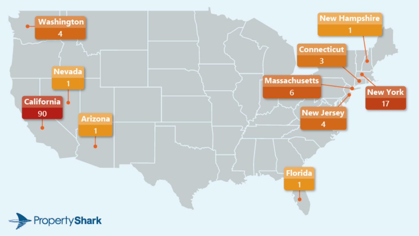 National Map Priciest Homes