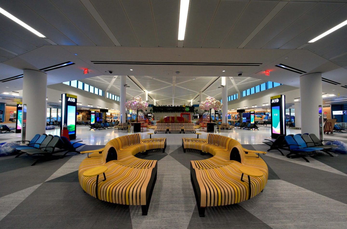 Newark Airport Terminal A Seating