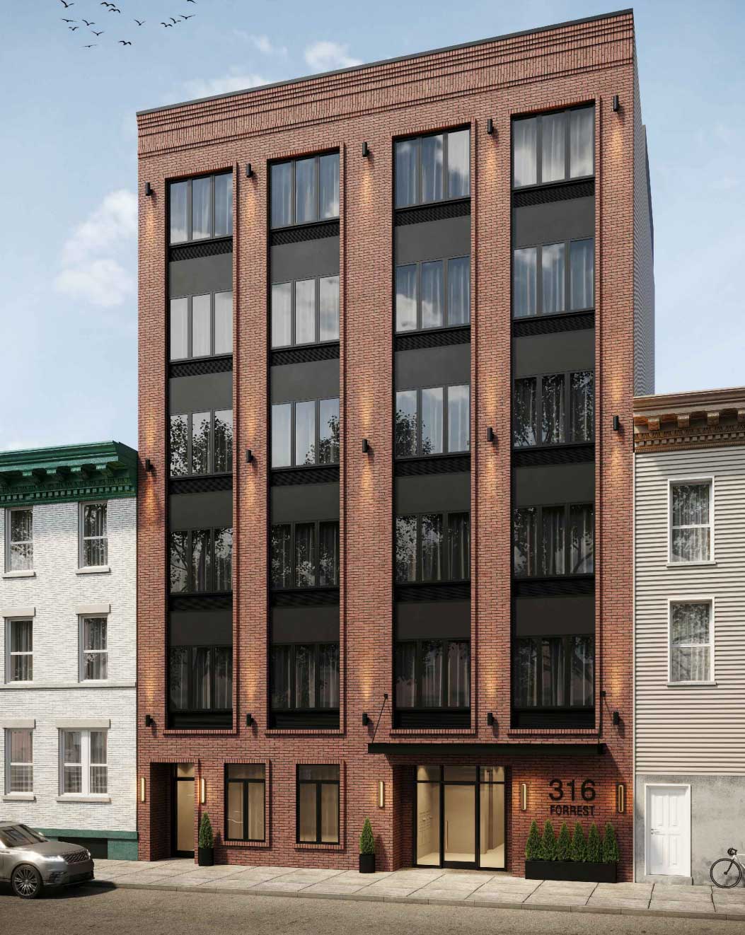 316 Forrest Jersey City Rendering