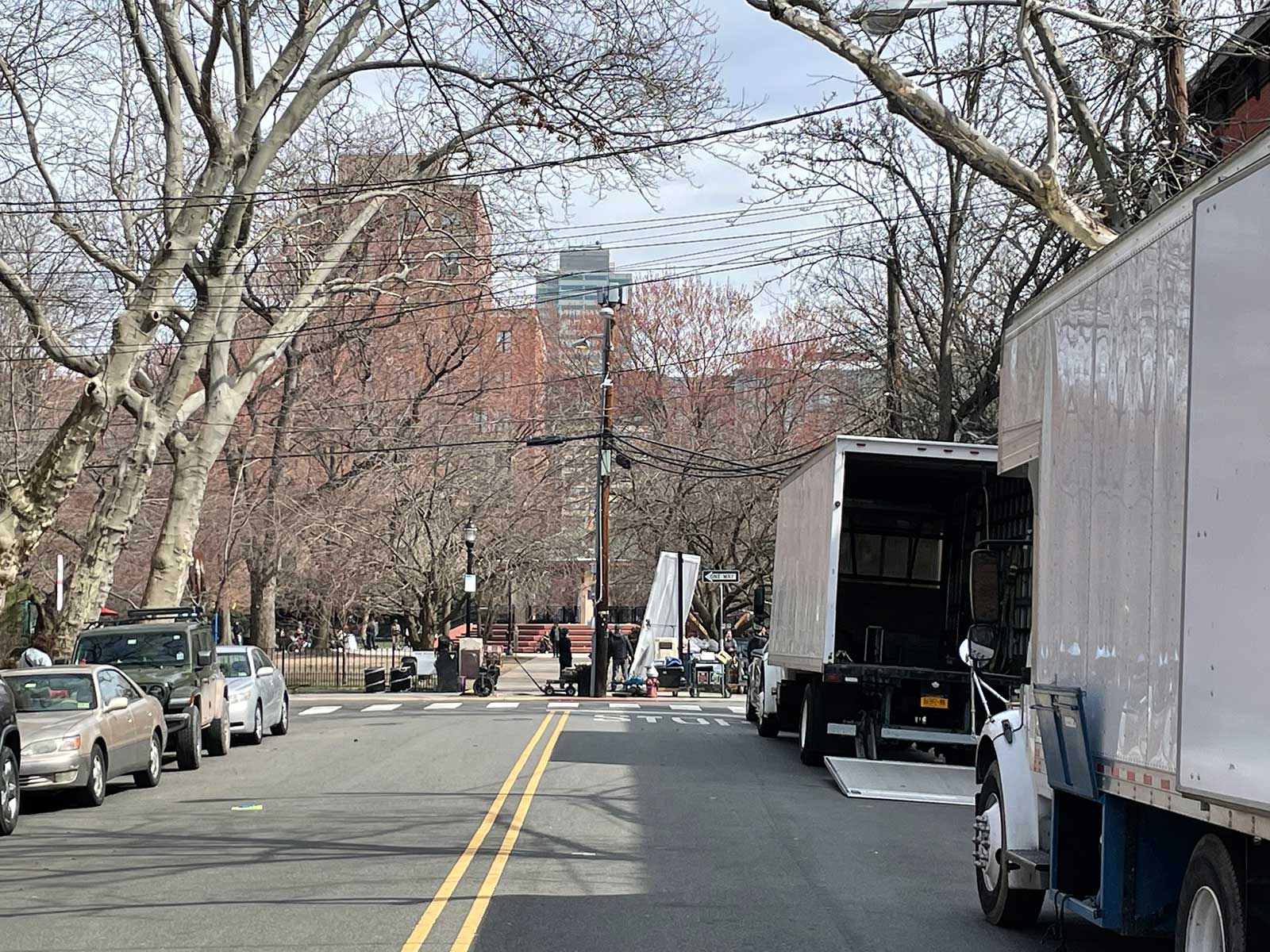 Walking Dead Filming Hamilton Park Jersey City