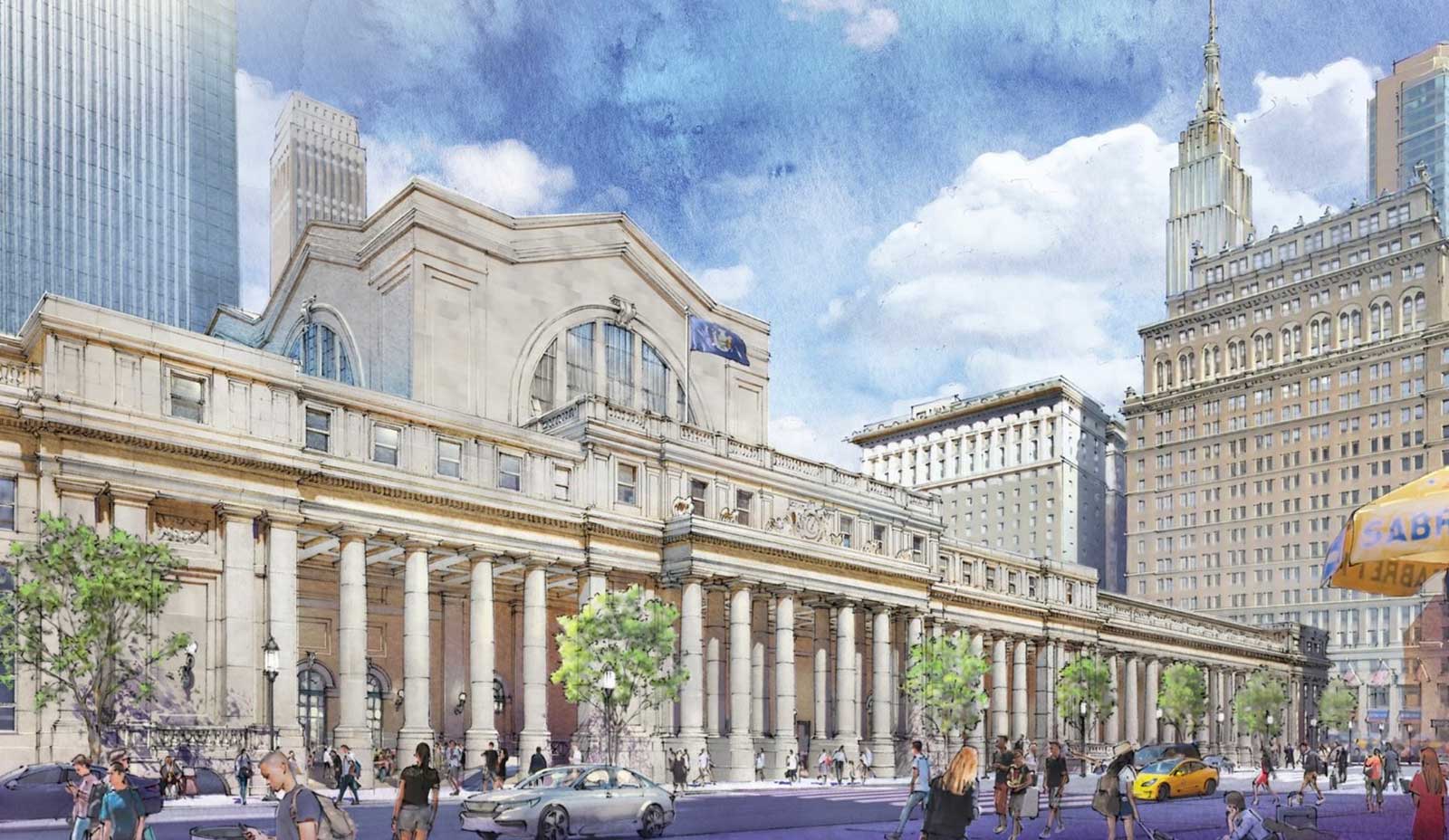 New Penn Station Rendering