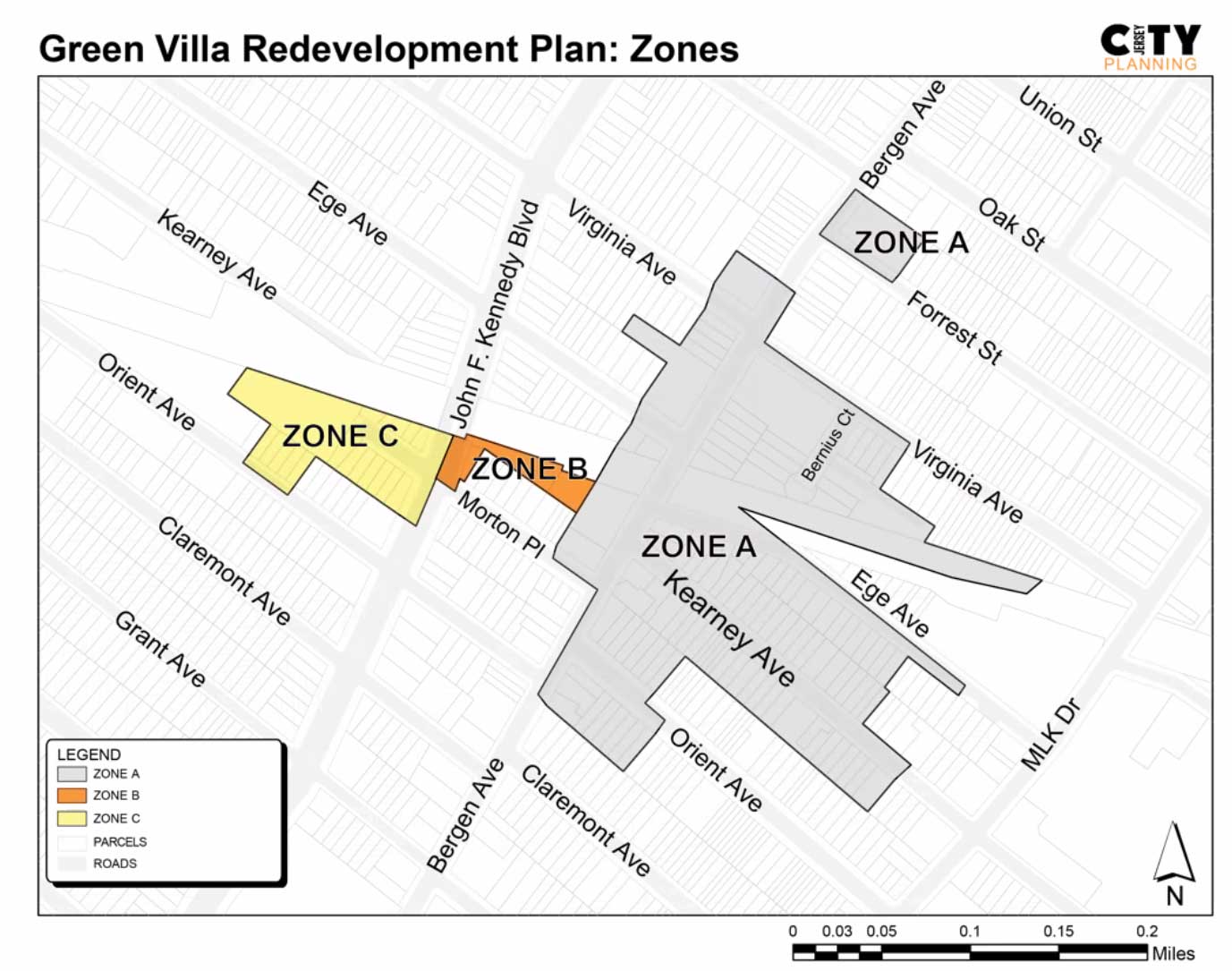 Green Villa Redevelopment Jersey City Zones
