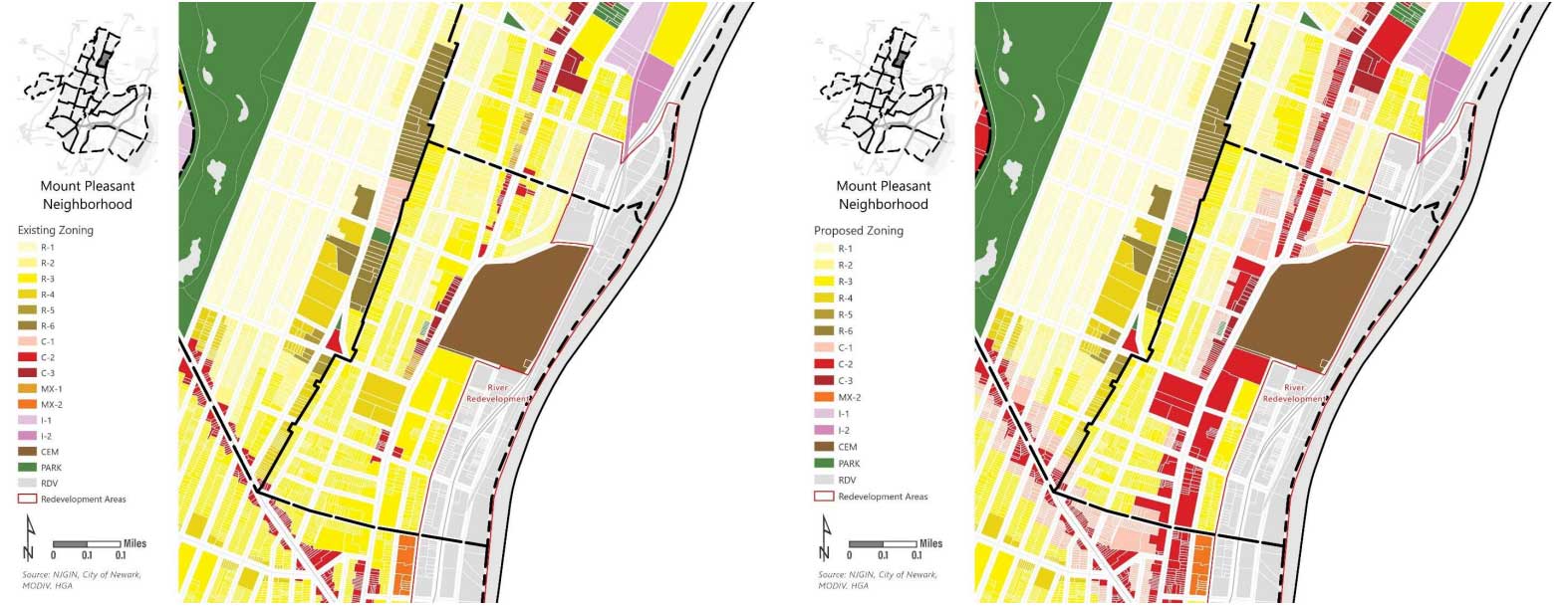 Mount Pleasant Newark Zoning Changes