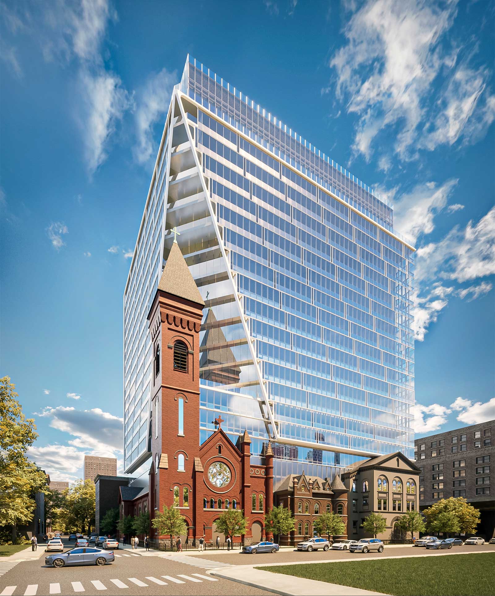 St Lucys Church Jersey City Rendering