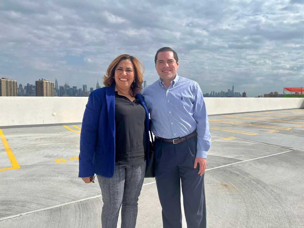 51st Street Parking Deck West New York Opens