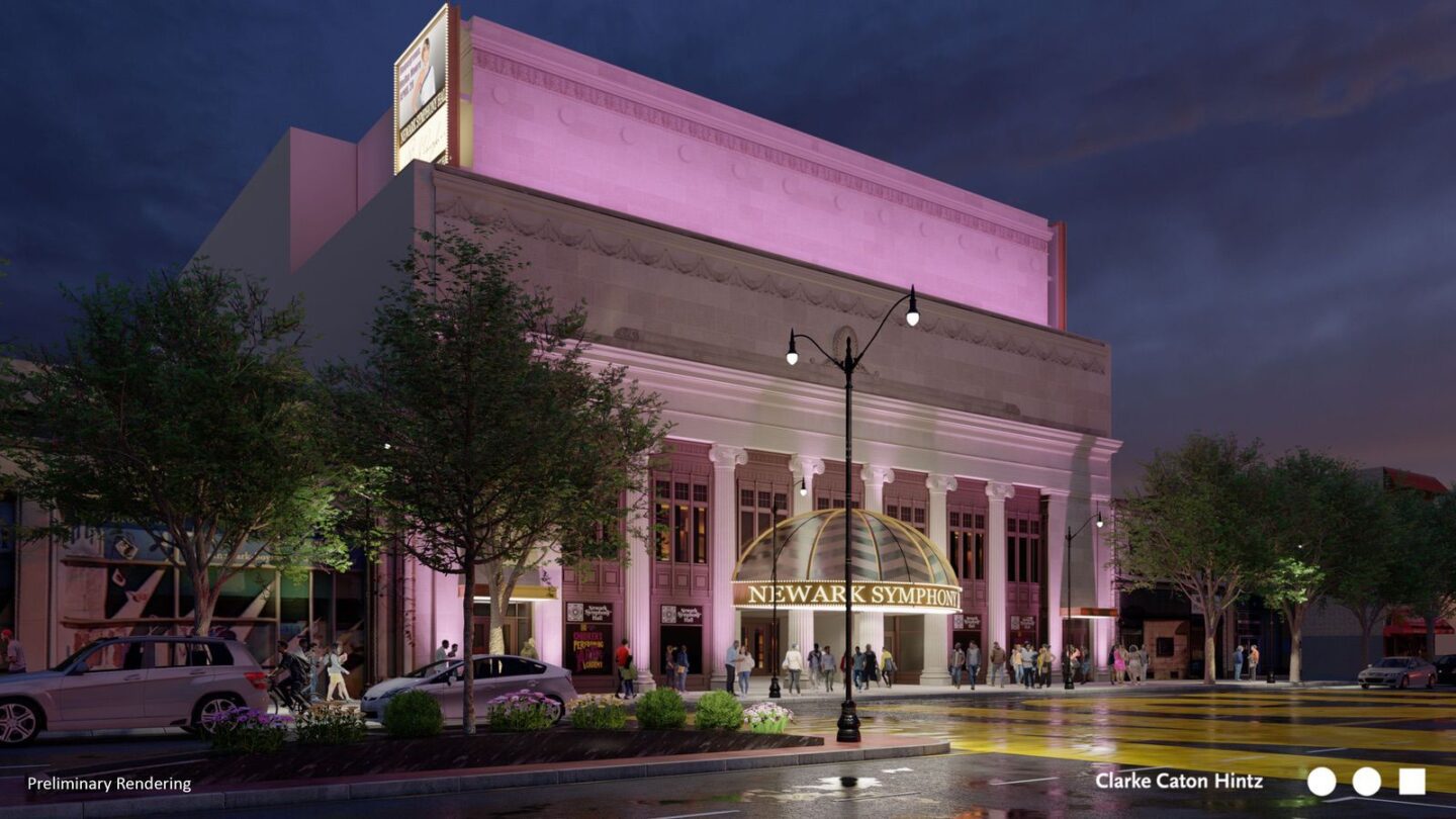 Newark Symphony Hall Rendering