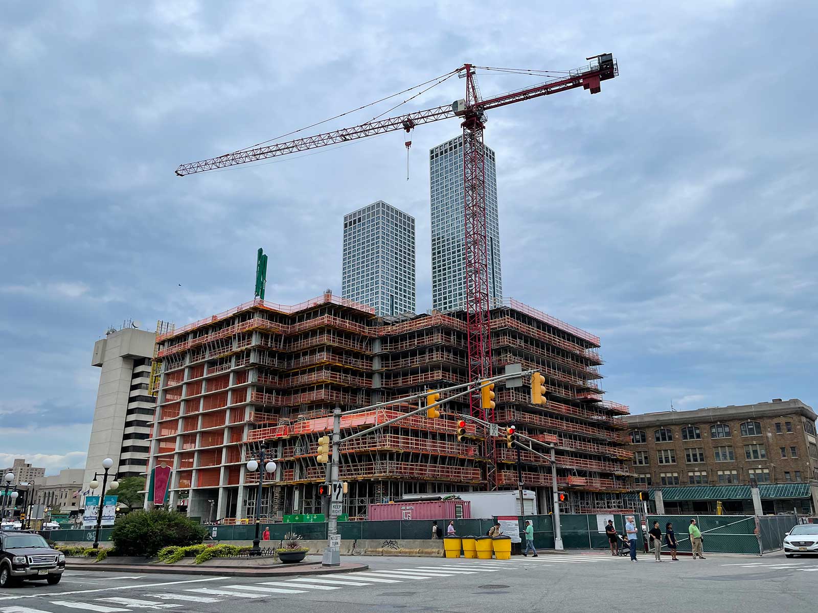 Excavation Progresses for One Journal Square Twin-Skyscraper Development in  Jersey City, New Jersey - New York YIMBY