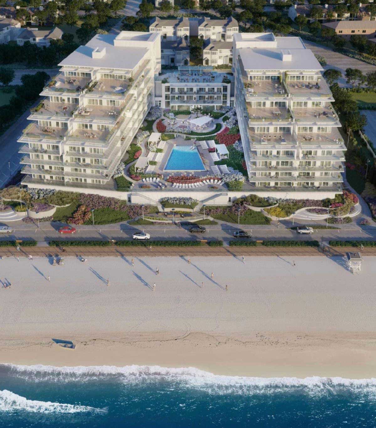 The Atlantic Club Long Branch Aerial Render